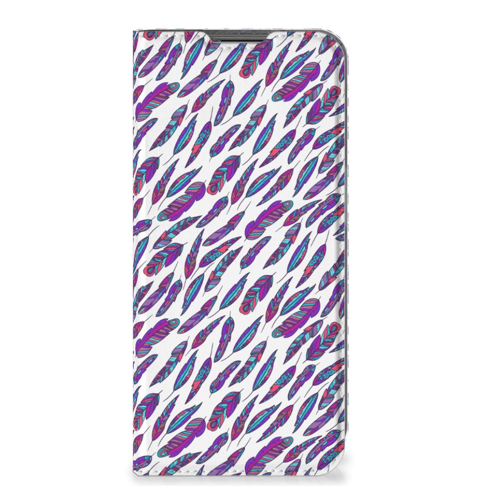 Nokia G11 | G21 Hoesje met Magneet Feathers Color - B2C Telecom