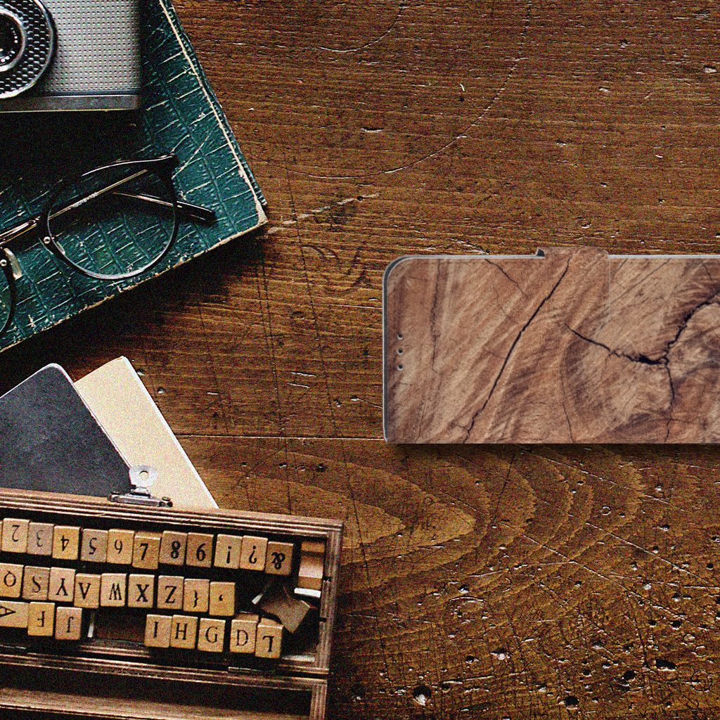 Xiaomi Mi A3 Book Style Case Tree Trunk