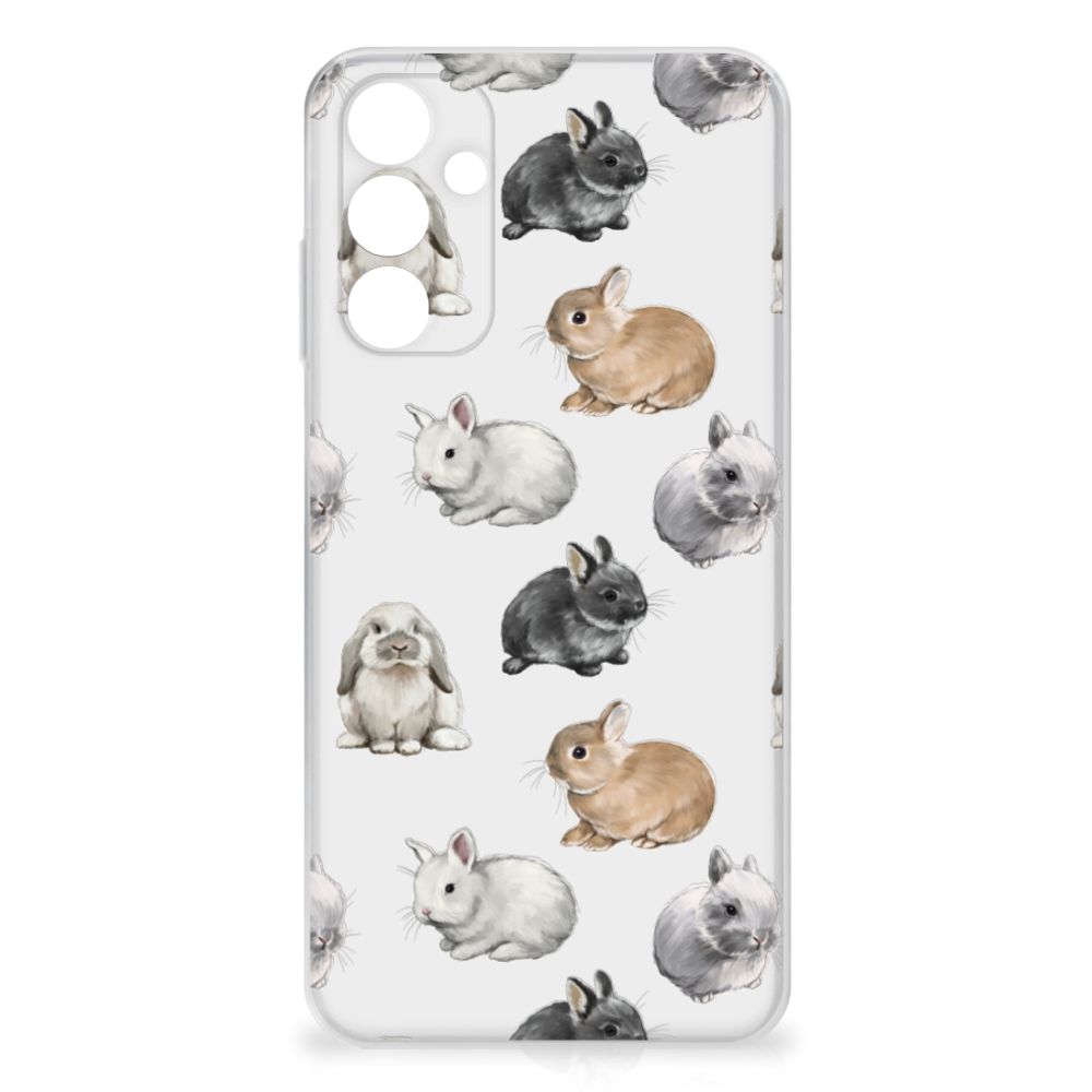 TPU Hoesje voor Samsung Galaxy A15 Konijntjes