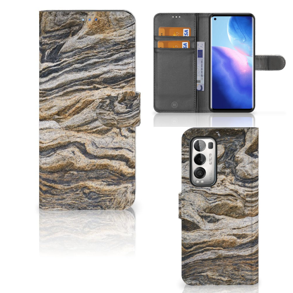 OPPO Find X3 Neo 5G Bookcase Steen