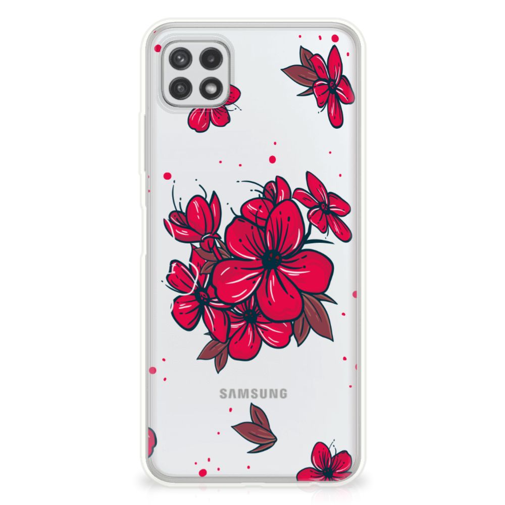 Samsung Galaxy A22 5G TPU Case Blossom Red