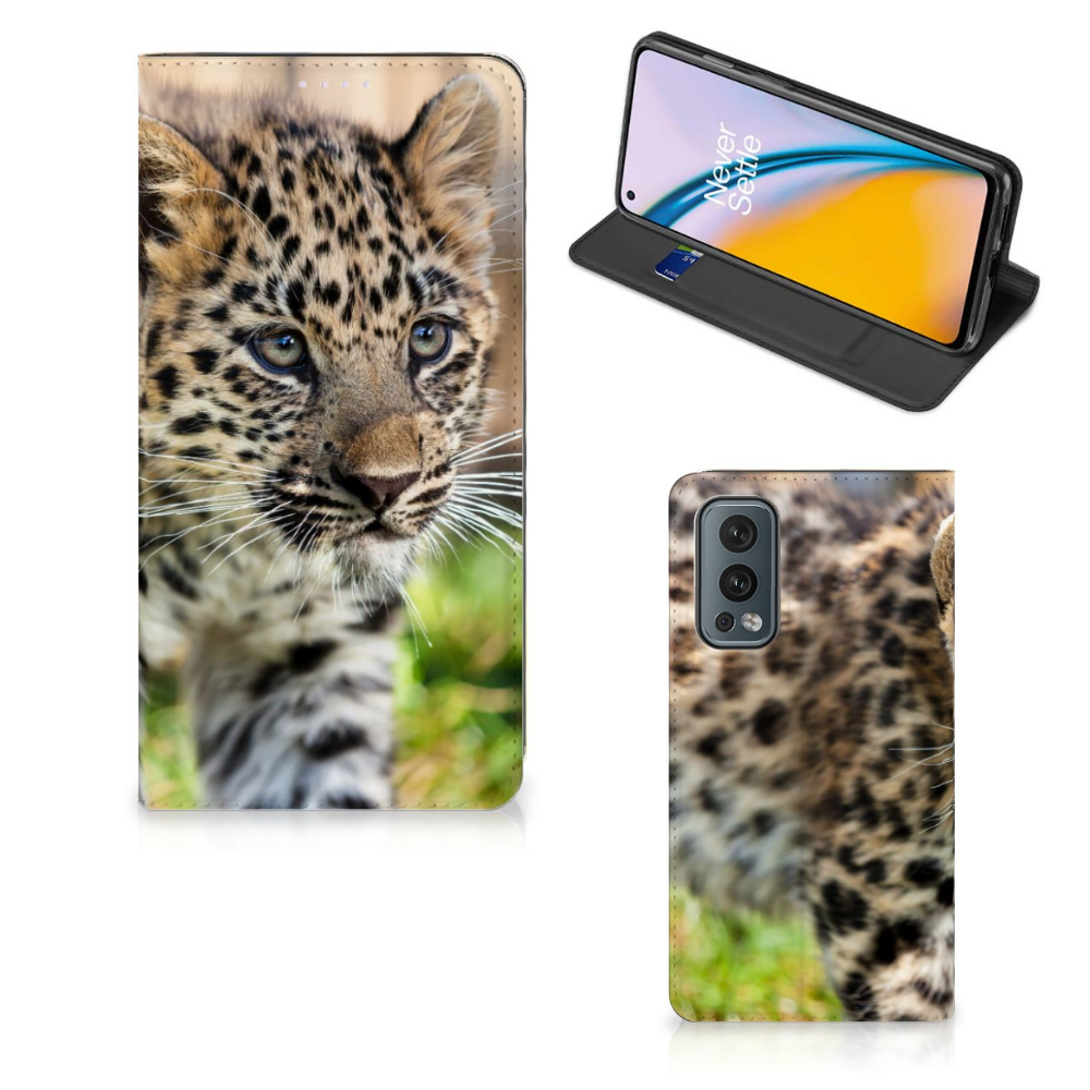 OnePlus Nord 2 5G Hoesje maken Baby Luipaard - B2C Telecom