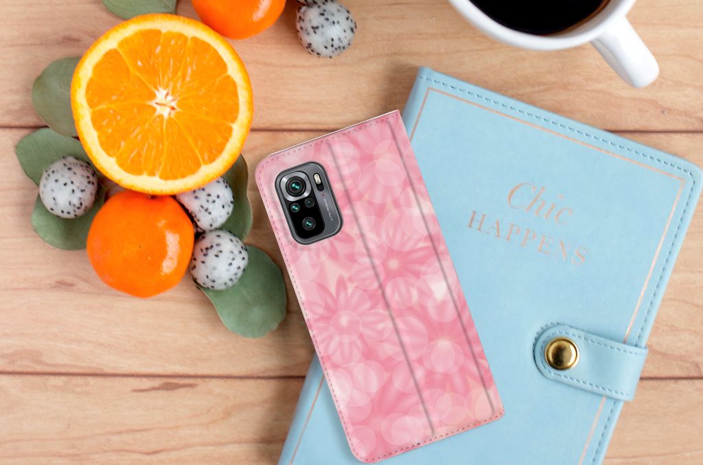 Xiaomi Redmi Note 10 4G | 10S | Poco M5s Smart Cover Spring Flowers - B2C Telecom