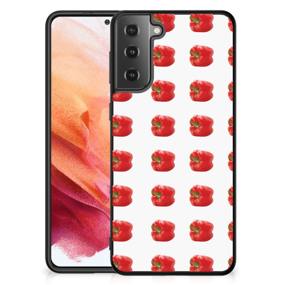 Samsung Galaxy S21 Back Cover Hoesje Paprika Red