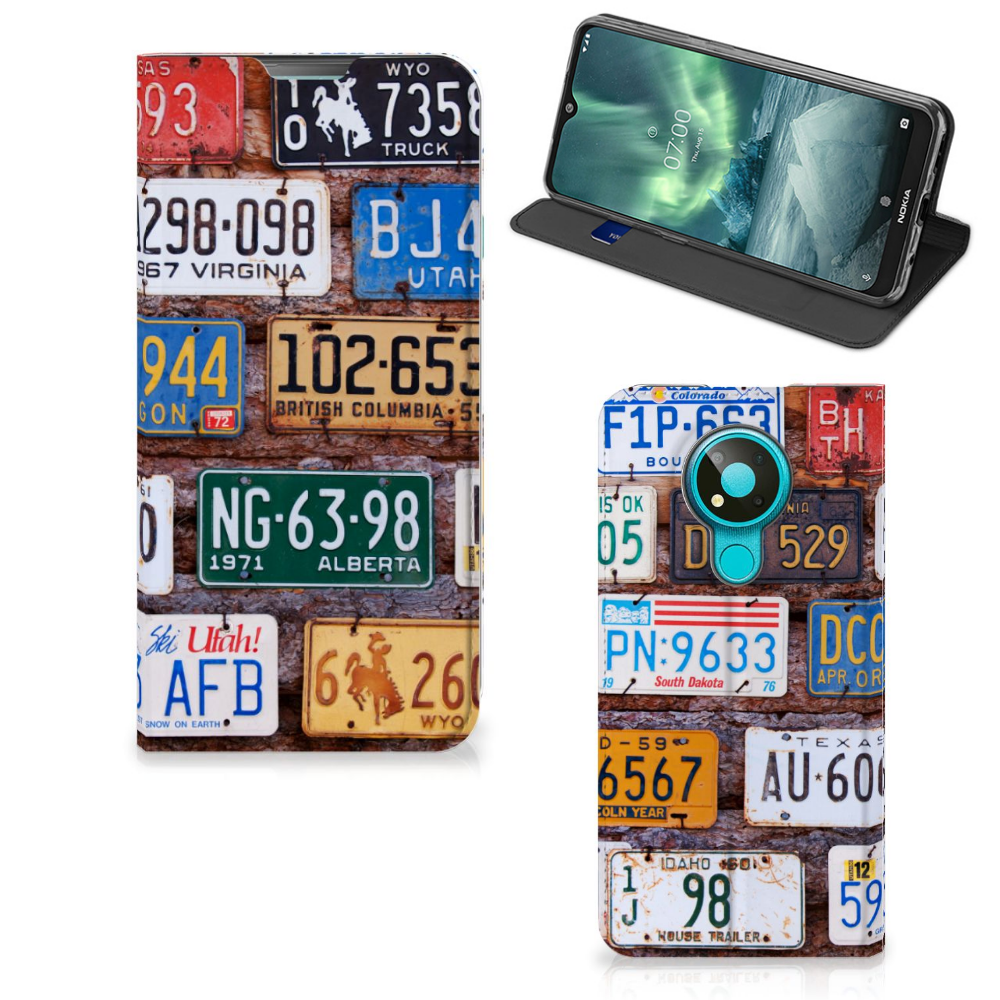 Nokia 3.4 Stand Case Kentekenplaten - B2C Telecom