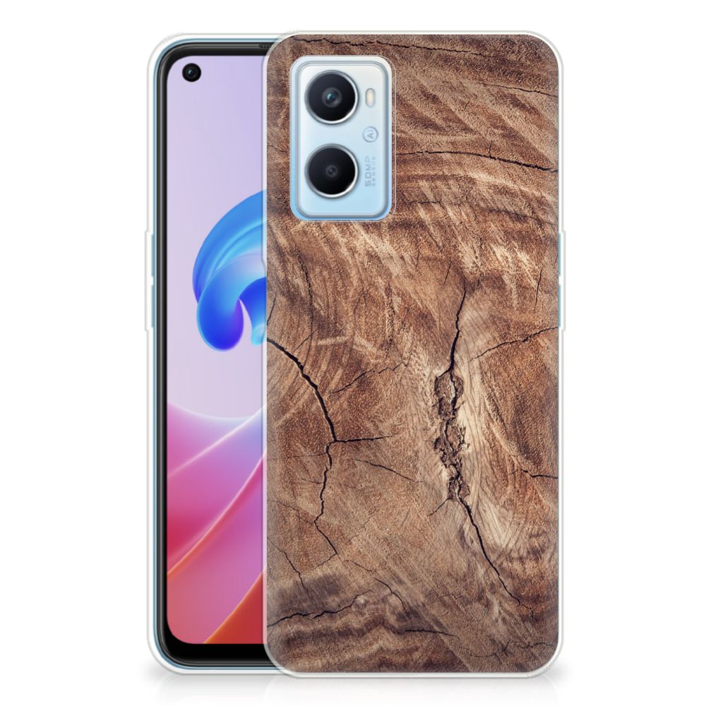 OPPO A96 | OPPO A76 Bumper Hoesje Tree Trunk