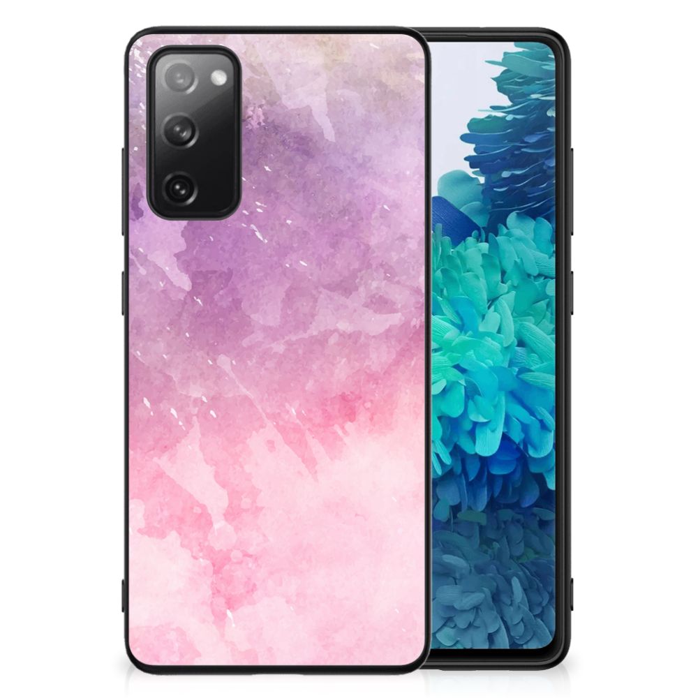 Kleurrijke Telefoonhoesje Samsung Galaxy S20 FE Pink Purple Paint B2C Telecom