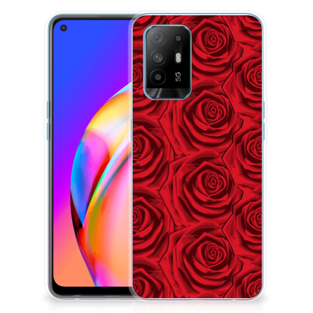 OPPO A94 5G | Reno5 Z TPU Case Red Roses B2C Telecom