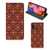 Samsung Galaxy A20s Hoesje met Magneet Batik Brown - B2C Telecom