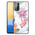 Samsung Galaxy M52 Dierenprint Telefoonhoesje Bird Flowers