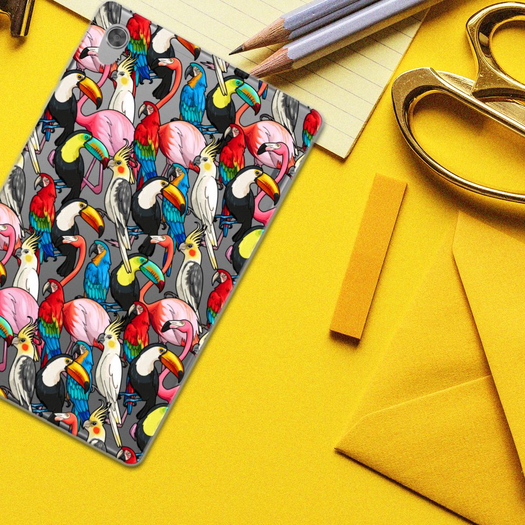 Lenovo Tab M10 HD (2de generatie) Back Case Birds - B2C Telecom