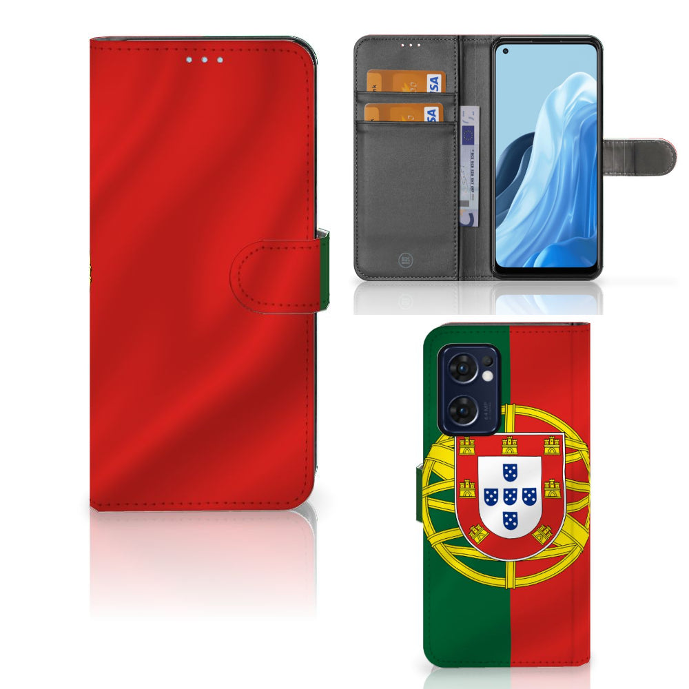 OPPO Find X5 Lite | Reno 7 5G Bookstyle Case Portugal