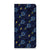 Hoesje met Magneet voor Samsung Galaxy A14 4G Voetbal met kleurrijk voetbaldesign op donkerblauwe achtergrond.