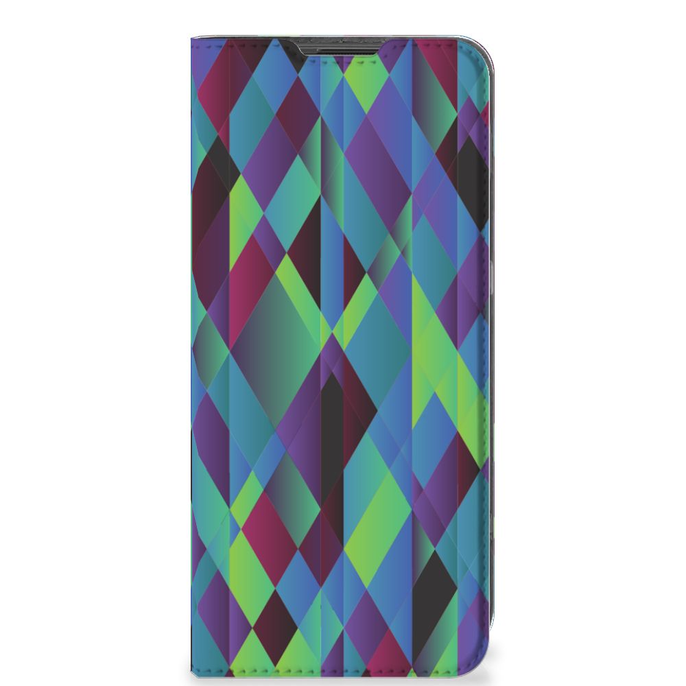 OnePlus 10 Pro Stand Case Abstract Green Blue - B2C Telecom