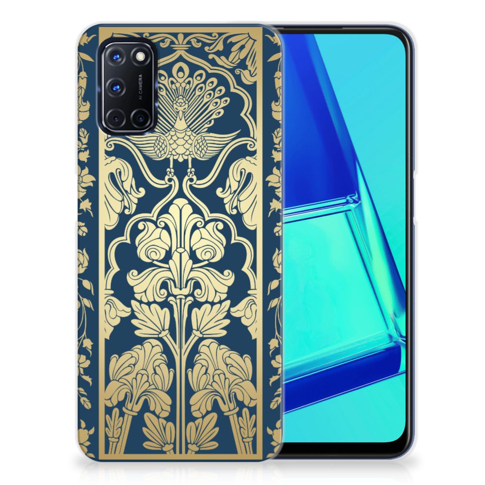 OPPO A52 | A72 TPU Case Beige Flowers