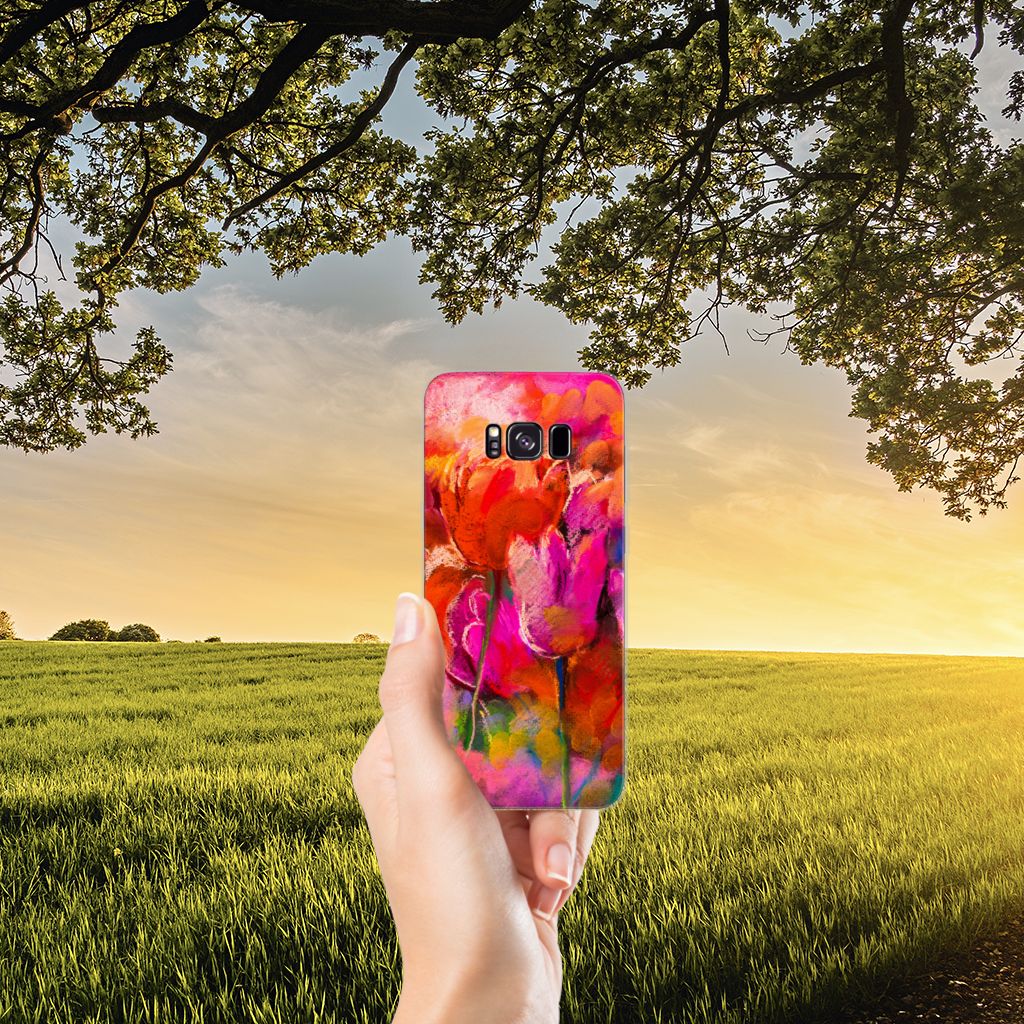 Hoesje maken Samsung Galaxy S8 Plus Tulips