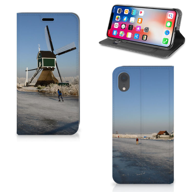 Apple iPhone Xr Book Cover Schaatsers