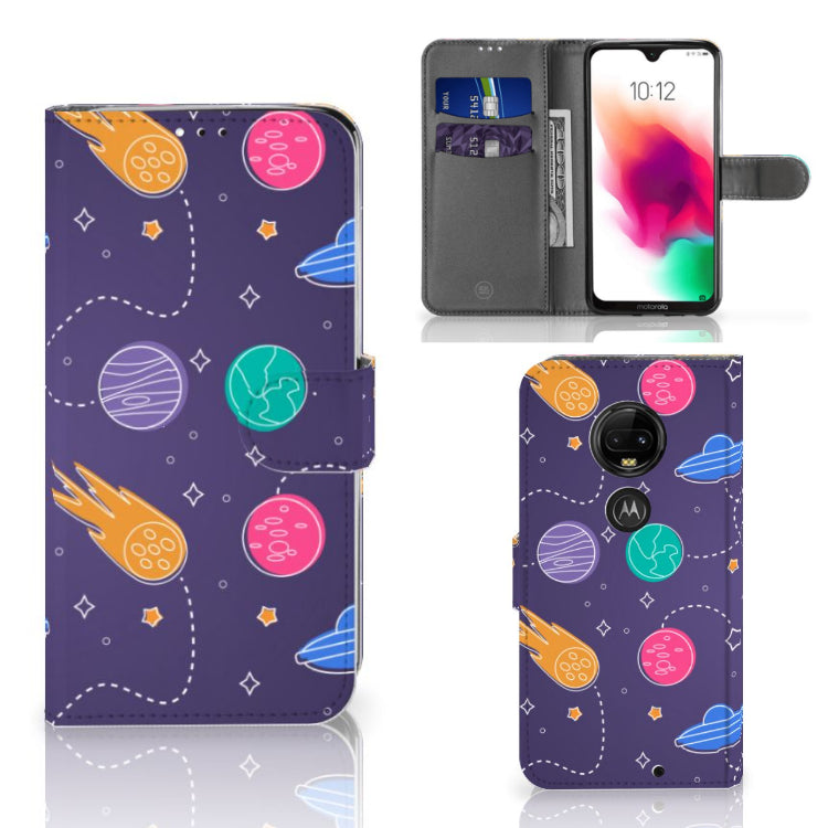 Motorola Moto G7 | G7 Plus Wallet Case met Pasjes Space