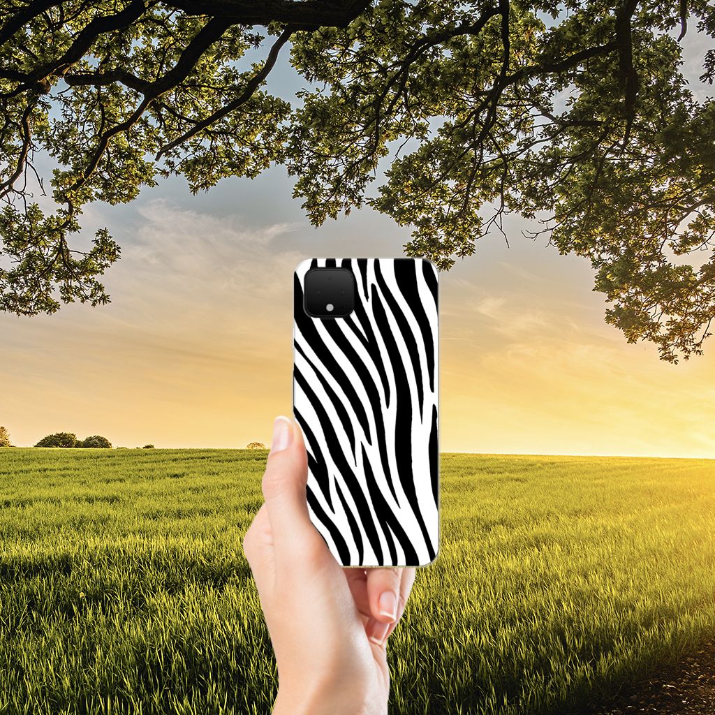 Google Pixel 4 XL TPU Hoesje Zebra B2C Telecom