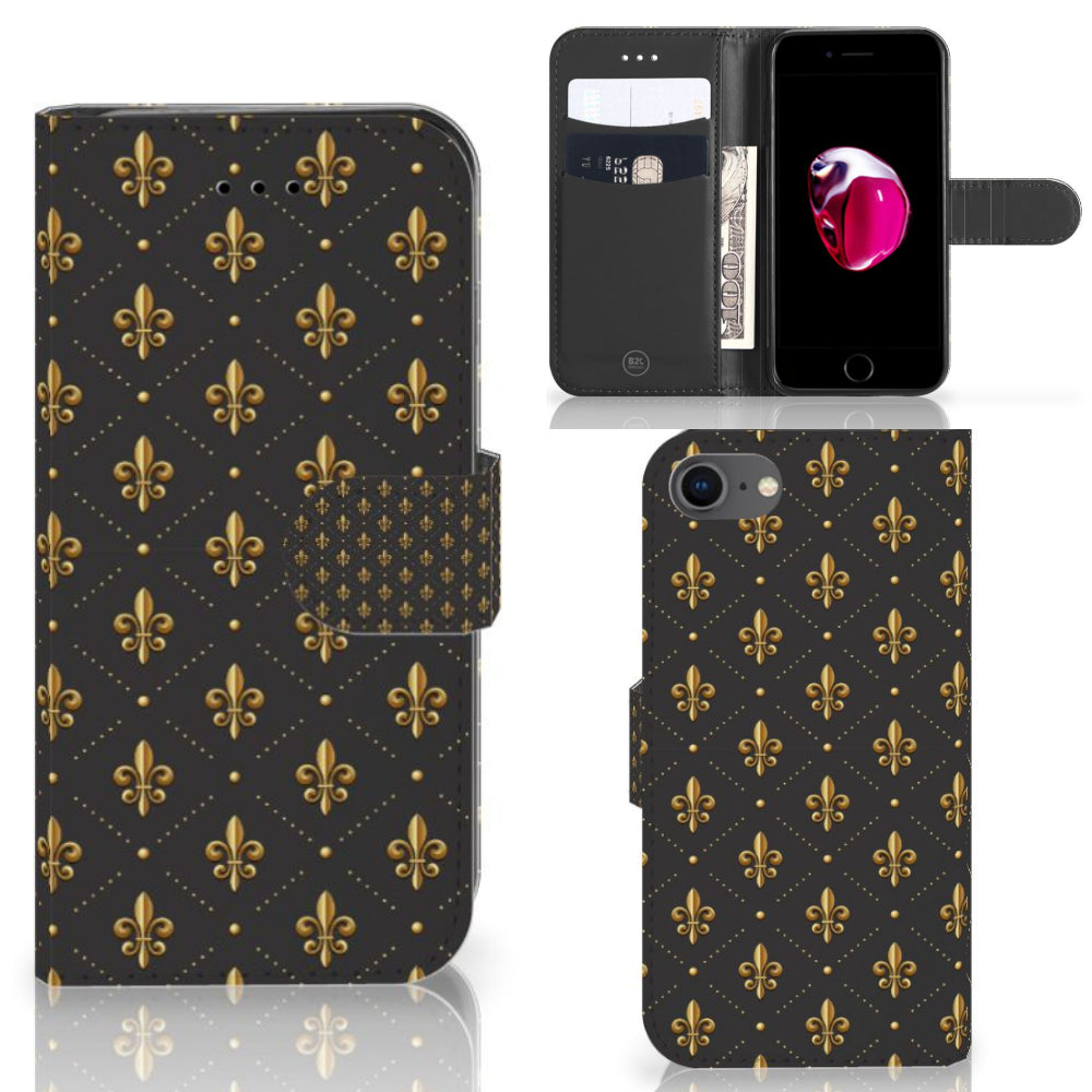 iPhone 7 | 8 | SE (2020) | SE (2022) Telefoon Hoesje Franse Lelie