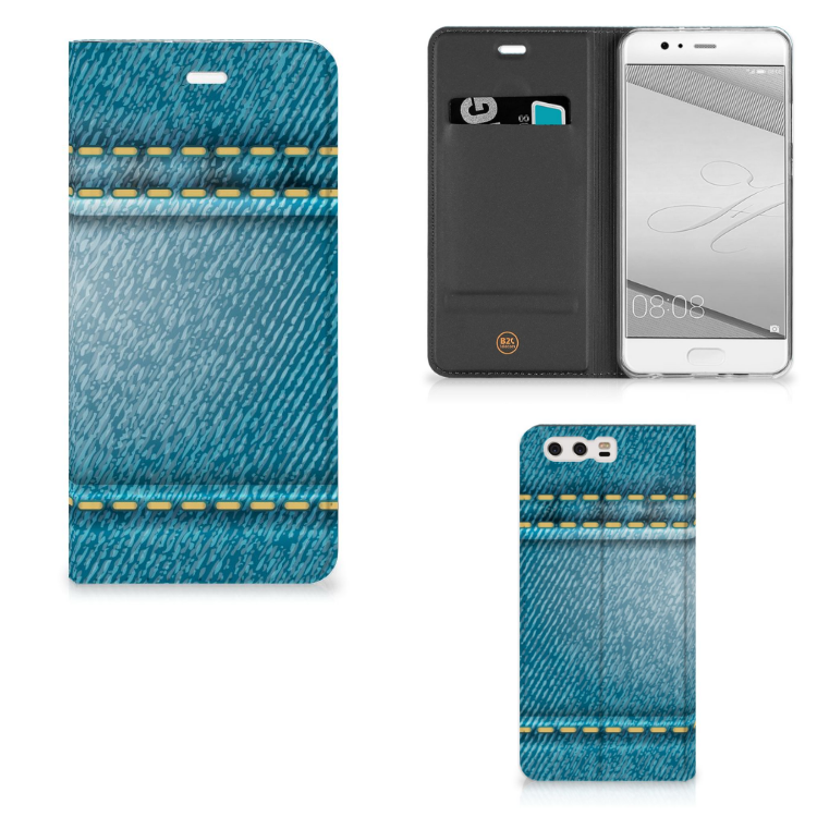 Huawei P10 Plus Hippe Standcase Jeans
