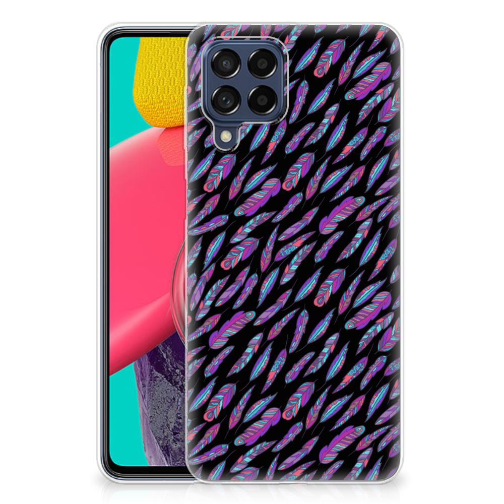 Samsung Galaxy M53 TPU bumper Feathers Color B2C Telecom