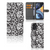 Motorola Moto G22 Hoesje Black Flowers