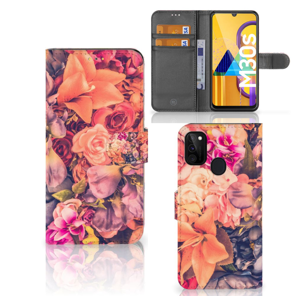 Samsung Galaxy M21 | M30s Hoesje Bosje Bloemen