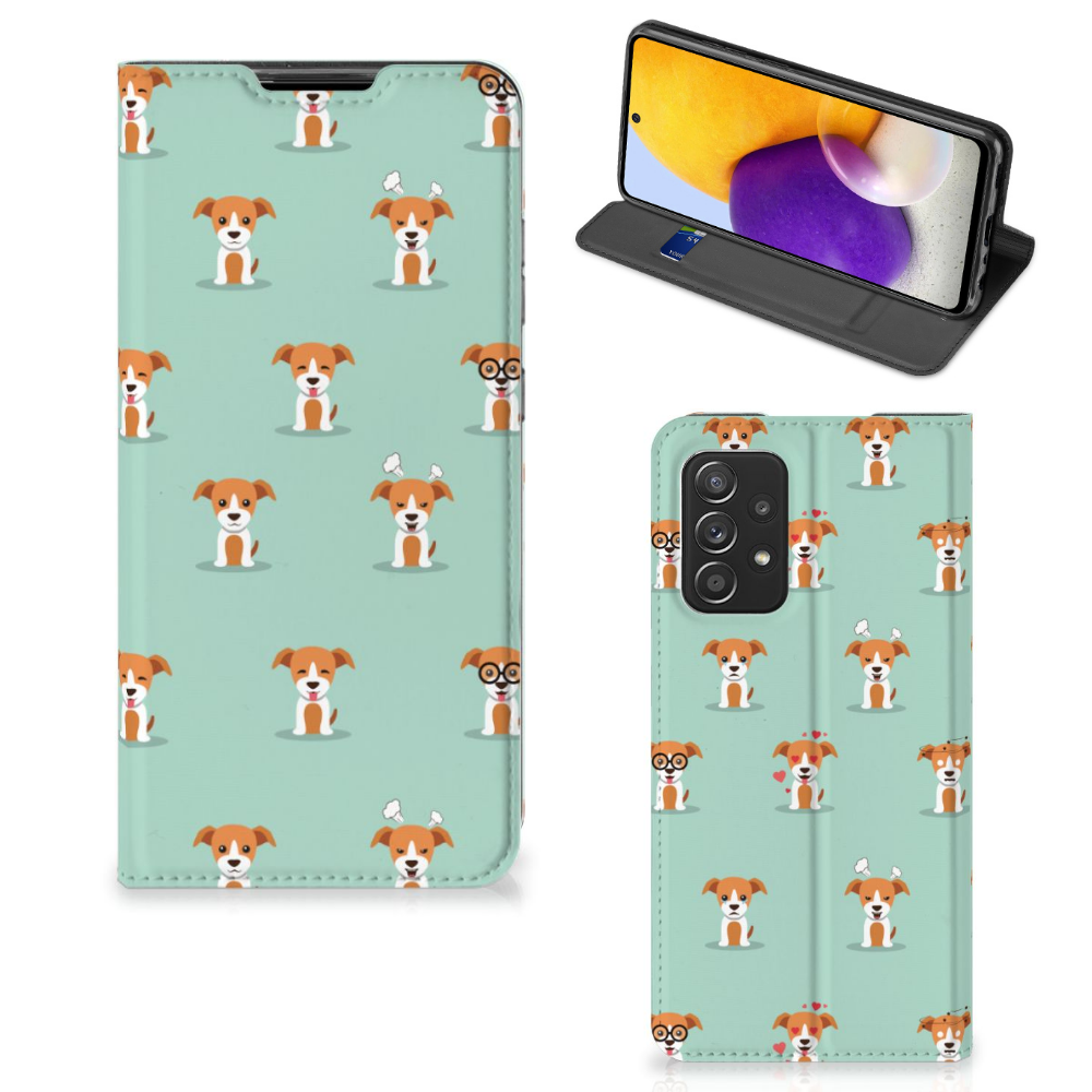 Samsung Galaxy A72 (5G/4G) Hoesje maken Pups - B2C Telecom