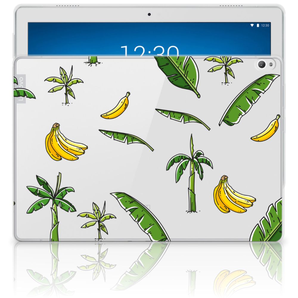 Lenovo Tab P10 Siliconen Hoesje Banana Tree