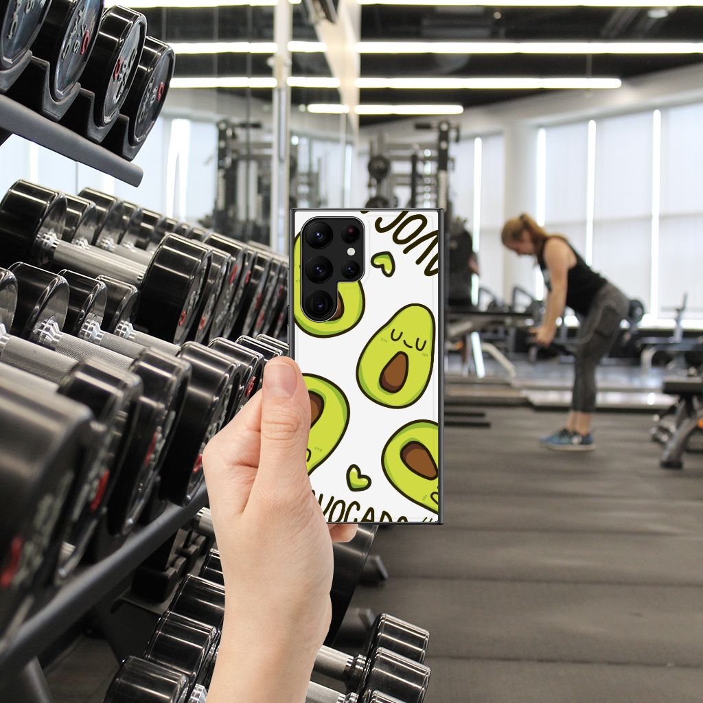 Samsung Galaxy S23 Ultra Hoesje Avocado Singing B2C Telecom