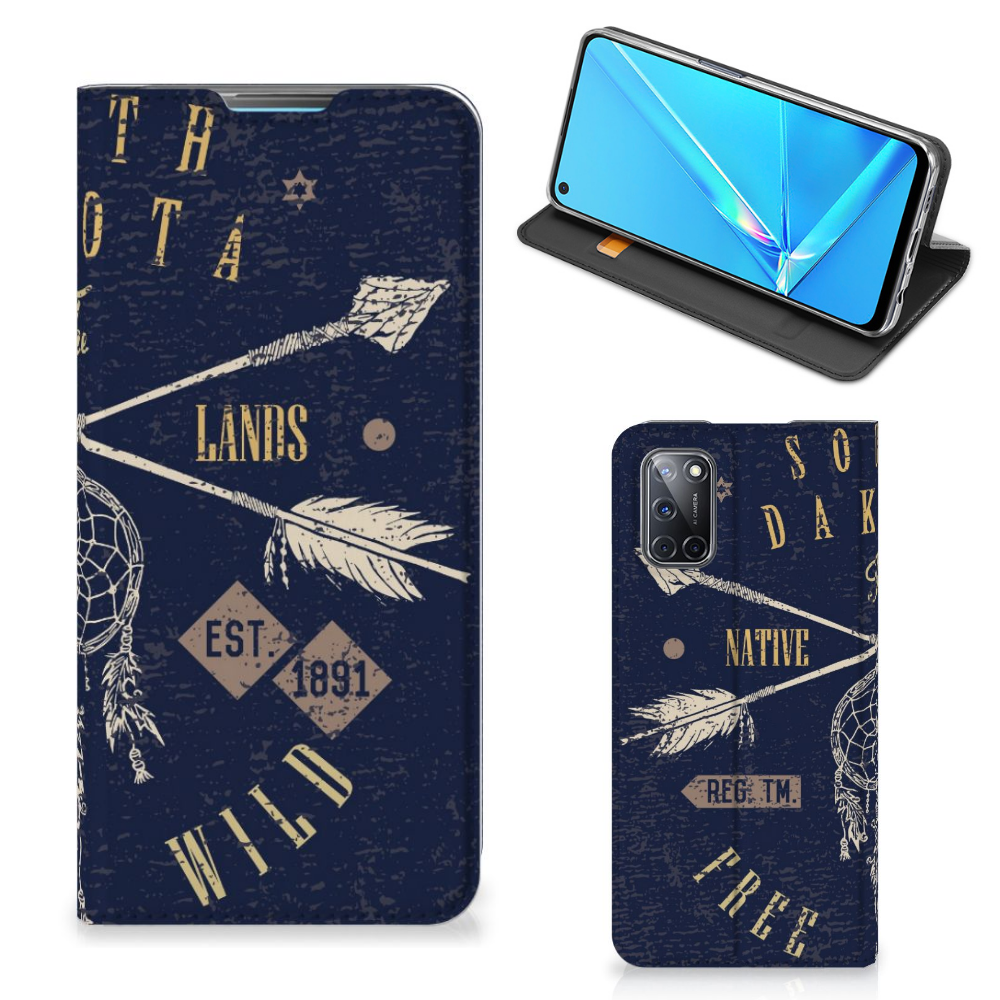 OPPO A52 | A72 Book Cover South Dakota - B2C Telecom