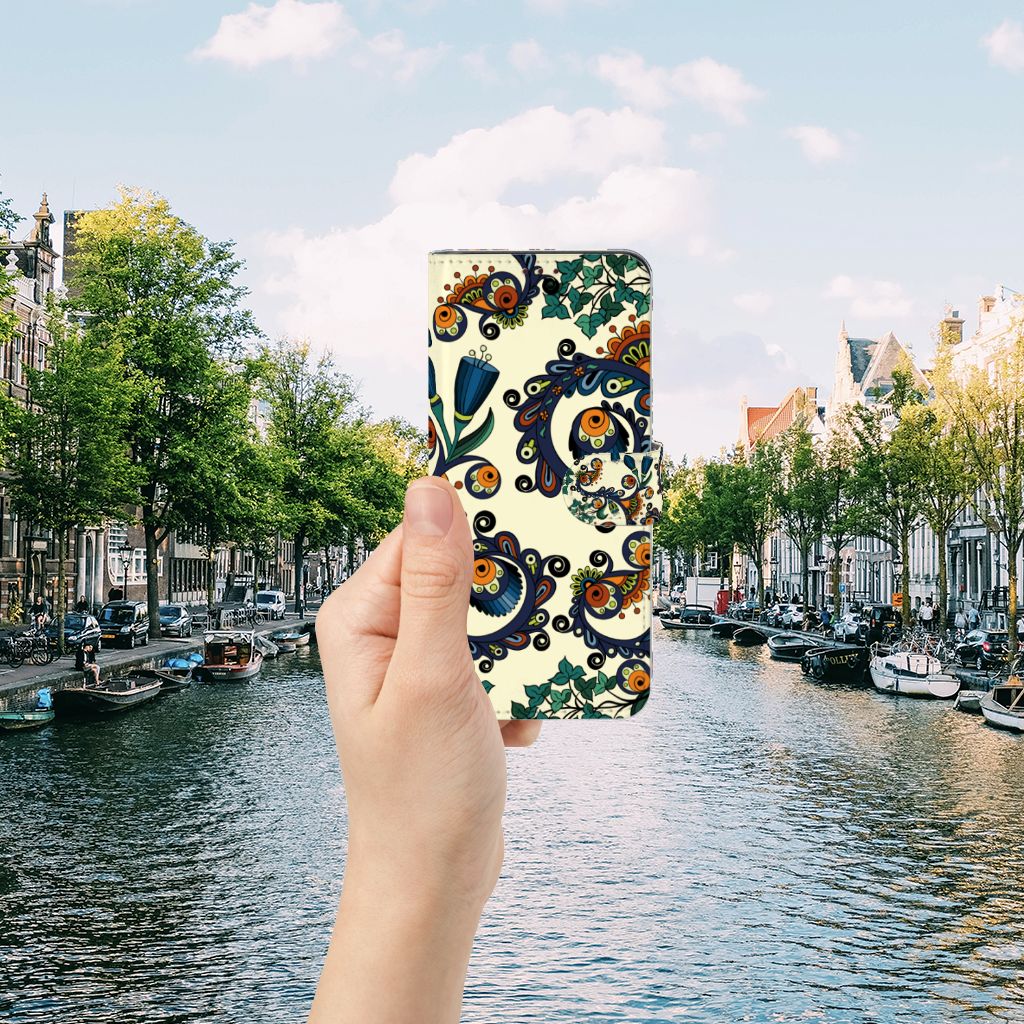Wallet Case OnePlus Nord 2 5G Barok Flower