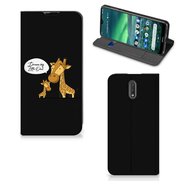 Nokia 2.3 Magnet Case Giraffe
