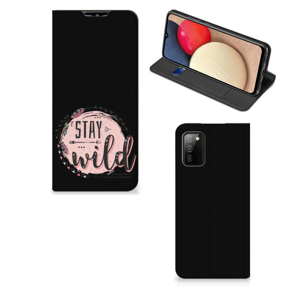 Samsung Galaxy M02s | A02s Magnet Case Boho Stay Wild