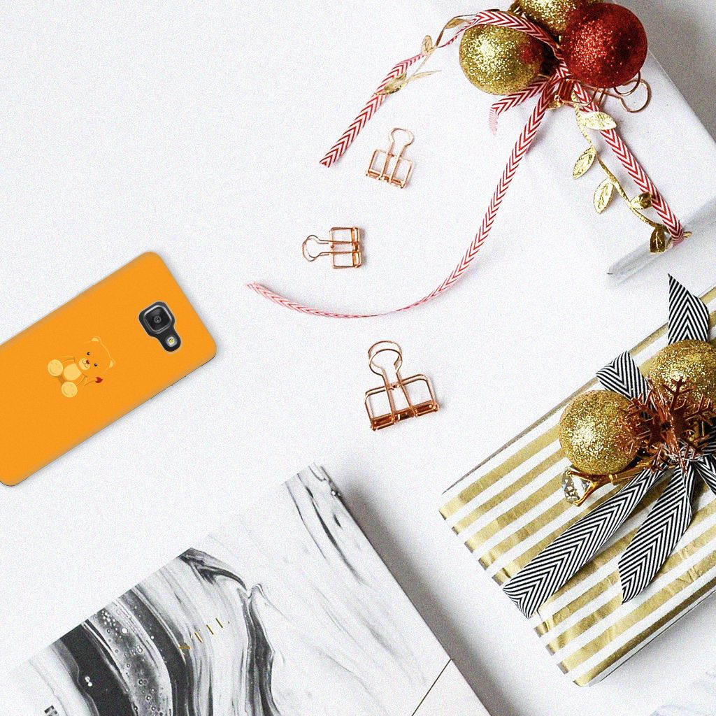 Samsung Galaxy A3 2016 Telefoonhoesje met Naam Baby Beer
