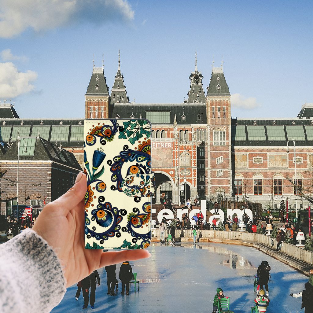 Wallet Case Huawei P10 Lite Barok Flower