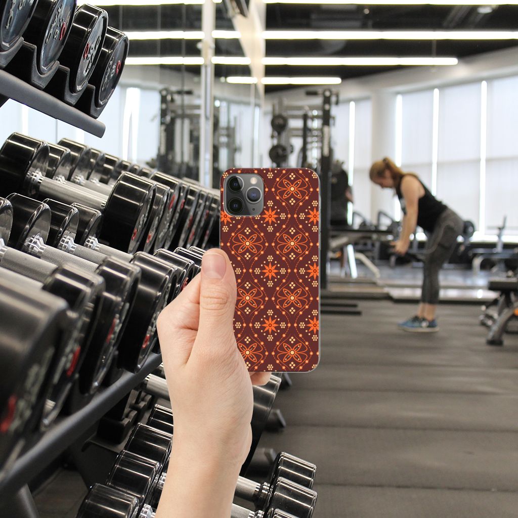 Apple iPhone 11 Pro TPU bumper Batik Brown