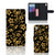 Sony Xperia Z3 Hoesje Gouden Bloemen