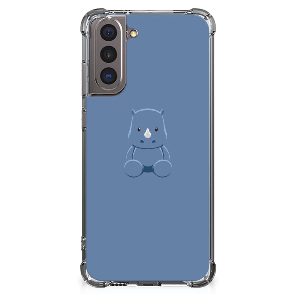 Samsung Galaxy S21 Stevig Bumper Hoesje Baby Rhino B2C Telecom