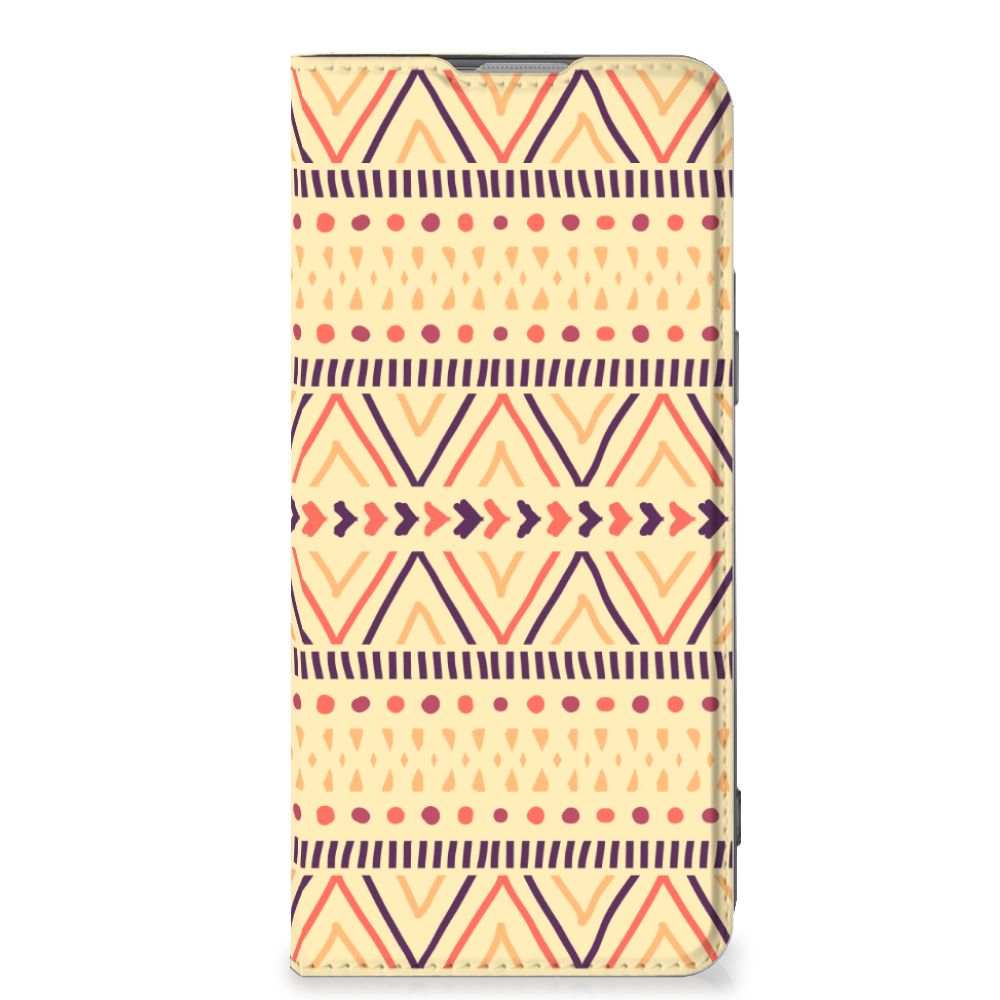 OnePlus Nord 2T Hoesje met Magneet Aztec Yellow - B2C Telecom
