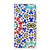 iPhone 13 Pro Max Standcase Mozaïek met kleurrijk geometrisch design in mozaïekstijl.