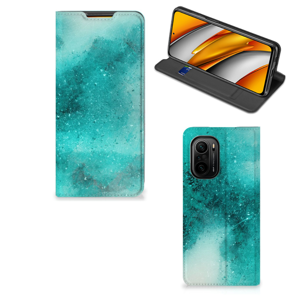 Bookcase Xiaomi Mi 11i | Poco F3 Painting Blue - B2C Telecom