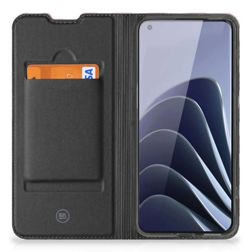 OnePlus 10 Pro Flip Style Cover Paprika Red