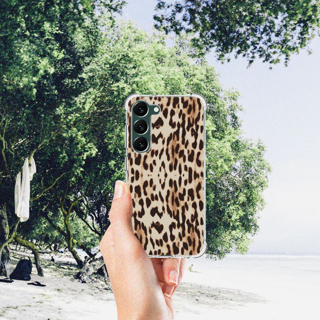 Samsung Galaxy S23 Plus Case Anti-shock Leopard B2C Telecom