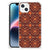 Apple iPhone 14 Plus Doorzichtige Silicone Hoesje Batik Brown B2C Telecom