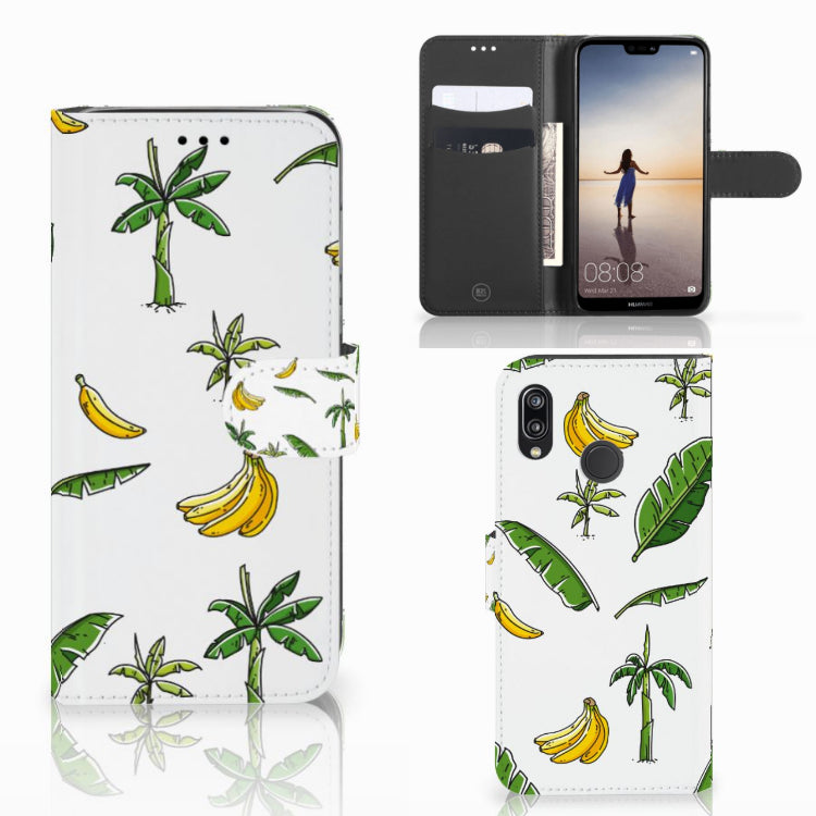 Huawei P20 Lite Hoesje Banana Tree