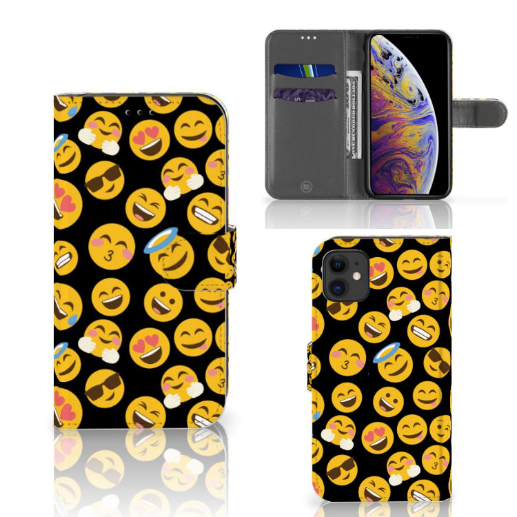 Apple iPhone 11 Telefoon Hoesje Emoji