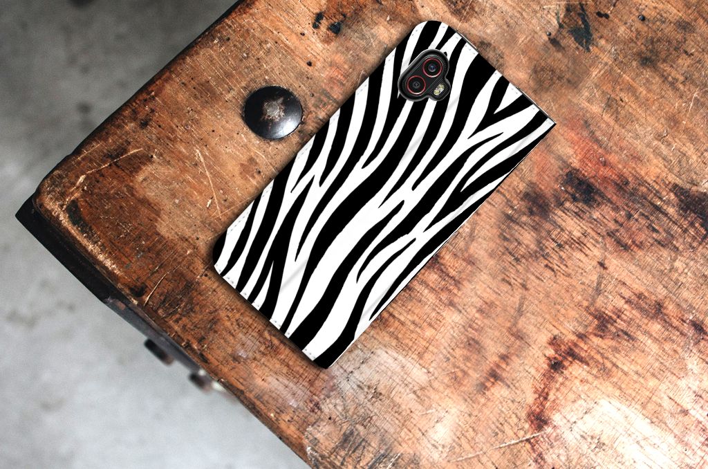 Samsung Galaxy Xcover 6 Pro Hoesje maken Zebra - B2C Telecom