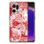Telefoonhoesje OPPO Find X5 Angel Skull Rood